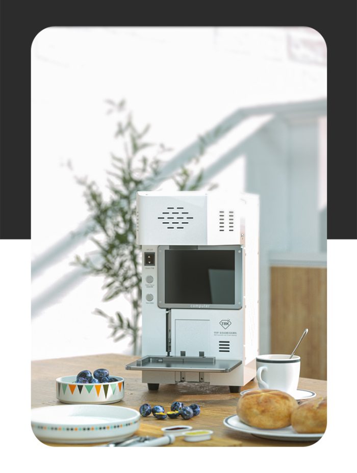 The New 958F small automatic laser marking and screen removal machine - 图片 3