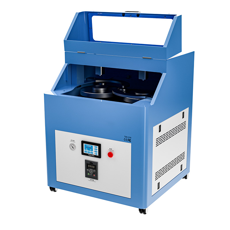 Cell phone screen polishing machine