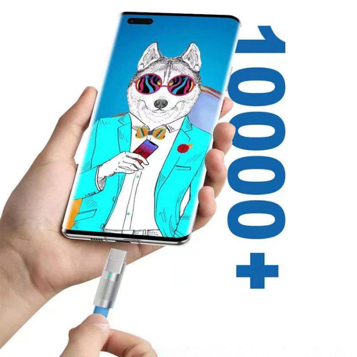 Liquid silicone cell phone data cable charging cable - 图片 8