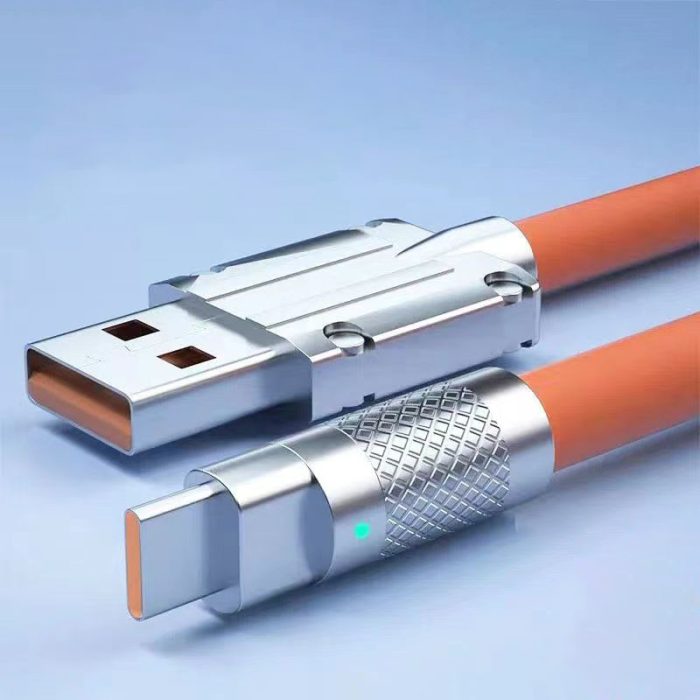 Liquid silicone cell phone data cable charging cable - 图片 7